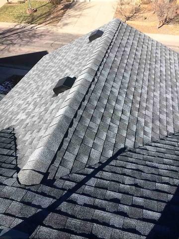 This home in Castle Rock, CO got a full roof upgrade! We used GAF, the number one rated shingle and Lomanco eave and exhaust vents.